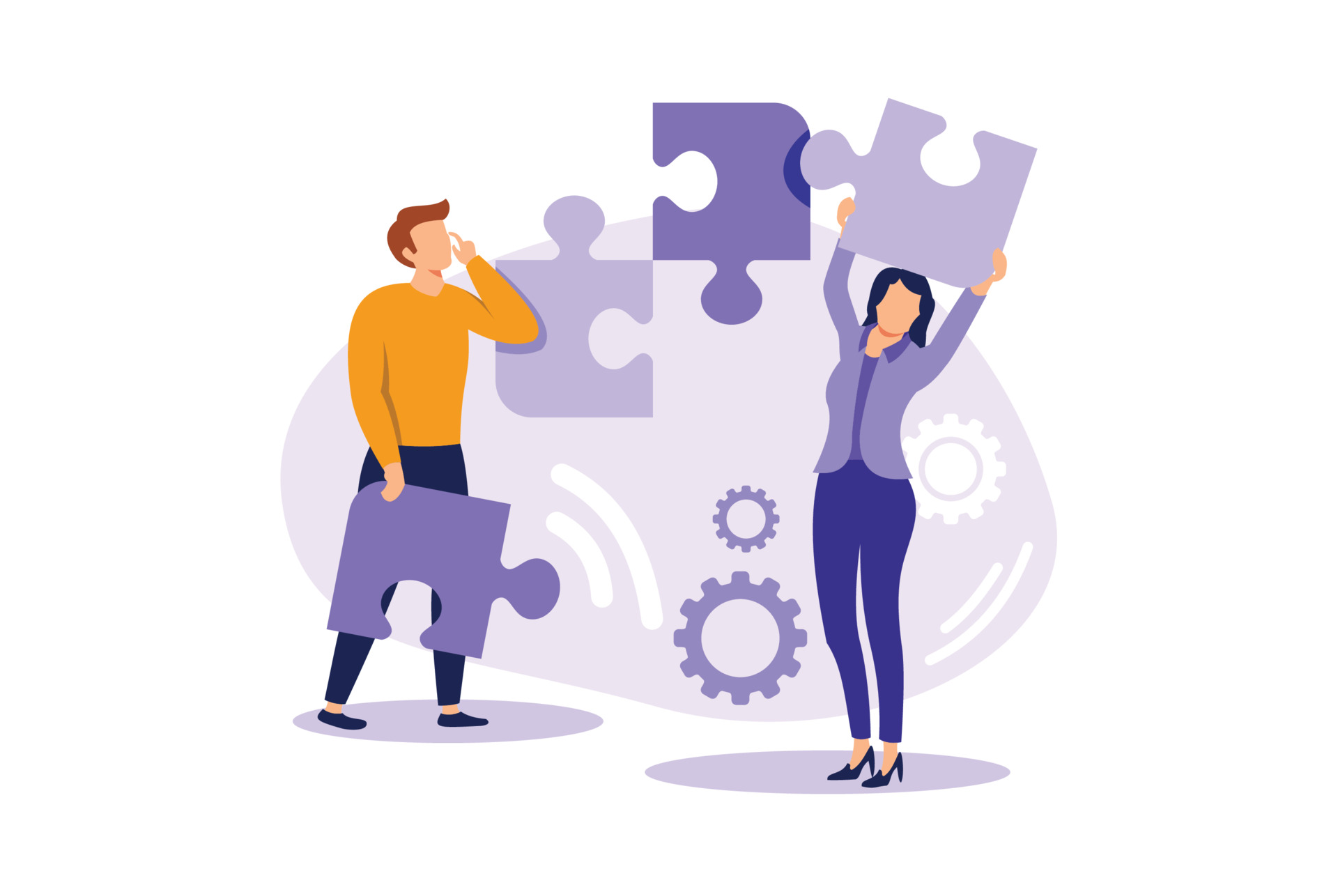 Unified communication illustration exclusive design